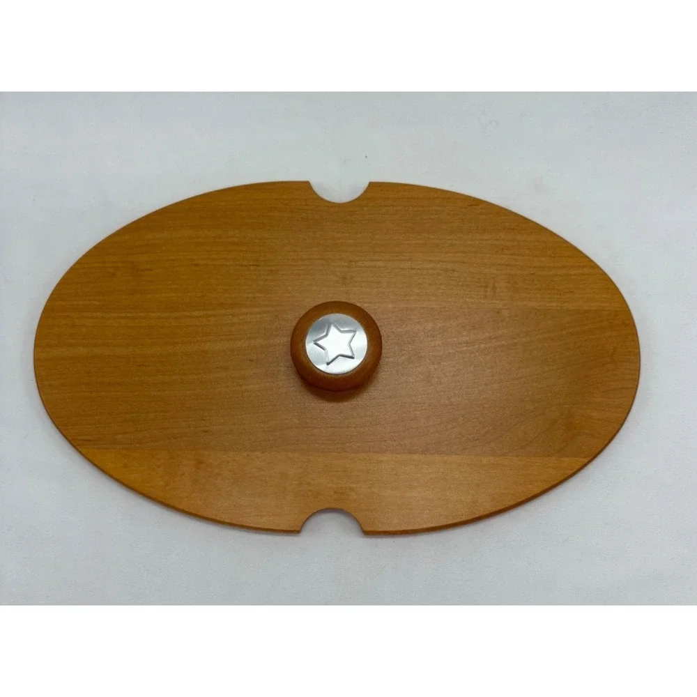 Longaberger 2000 Woodcrafts Lid for Century Basket 53635 Star Knob